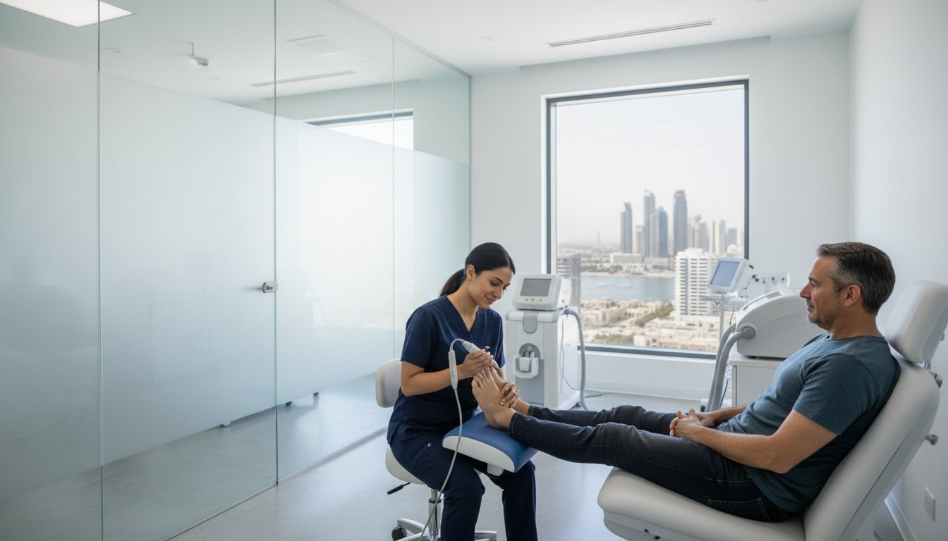 Expert Podiatrist in Abu Dhabi: Comprehensive Foot Care & Advanced Treatments